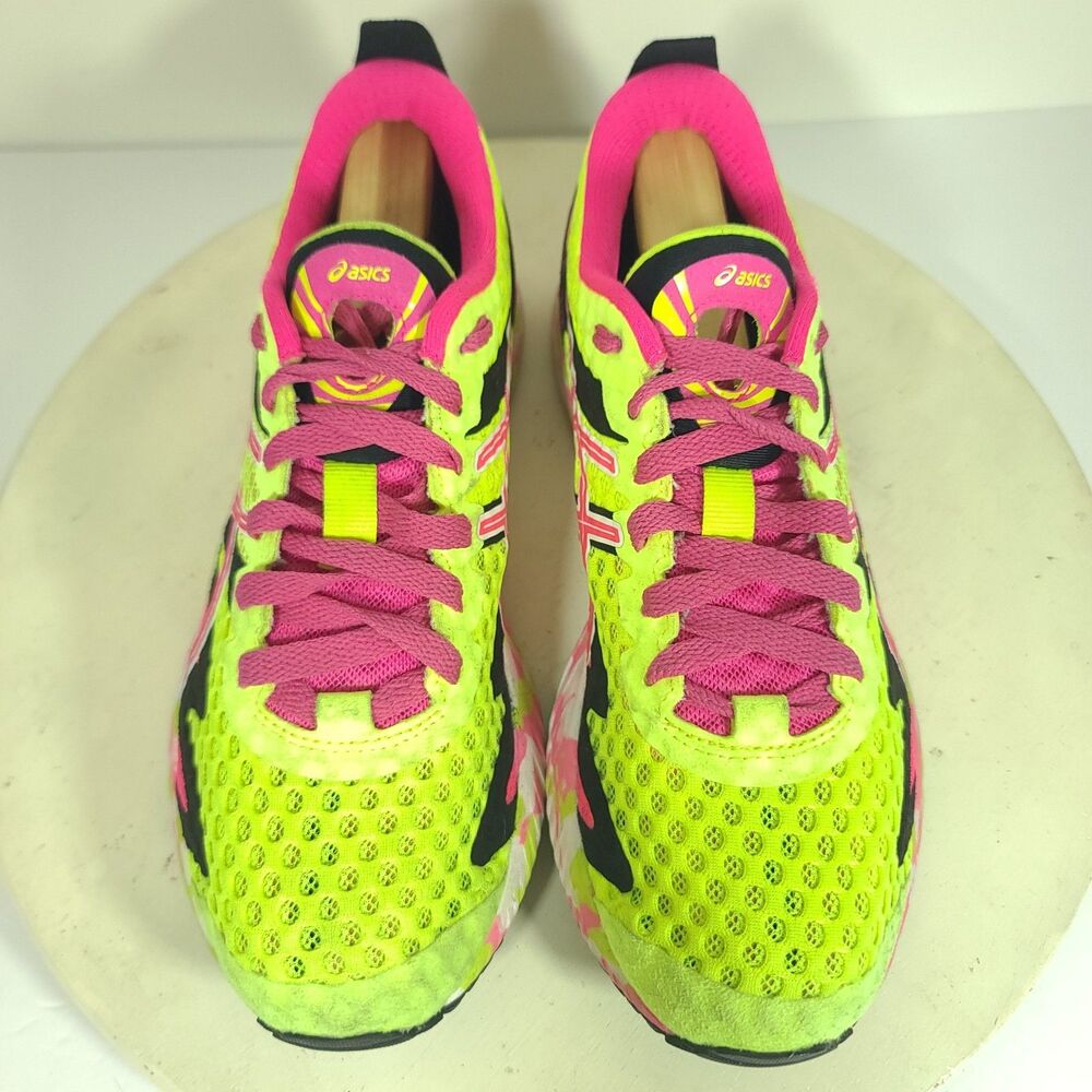 Asics GEL-Noosa Tri 12 Running Shoe Women Sz 7.5 Neon Comfort Sneaker 1012A578 - Picture 6 of 16